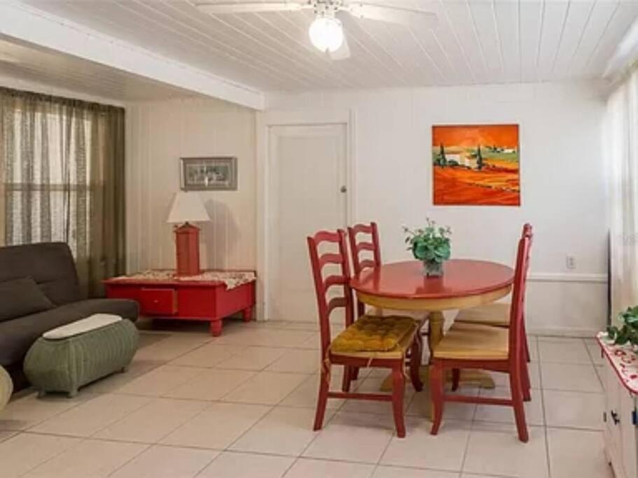 Lovely 1 Bedroom Unit Across From Lido Key Beach Sarasota megye Kültér fotó