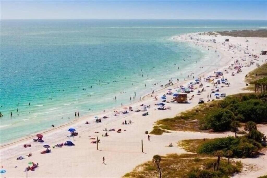 Lovely 1 Bedroom Unit Across From Lido Key Beach Sarasota megye Kültér fotó